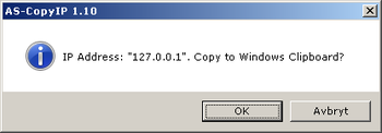 AS-CopyIP screenshot