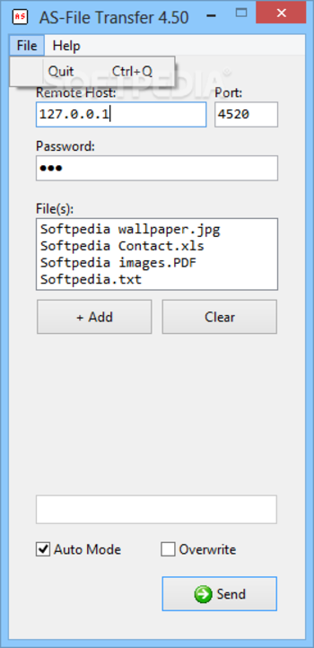 AS-File Transfer screenshot