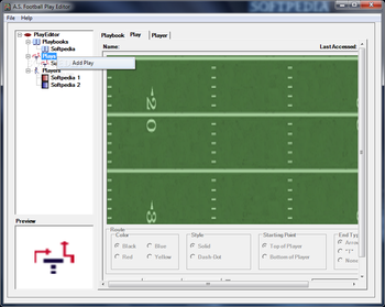 A.S. Football Play Editor screenshot 3