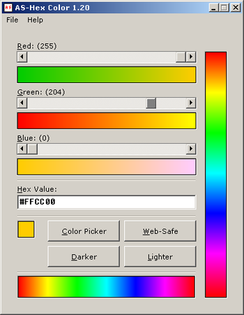 AS-Hex Color screenshot