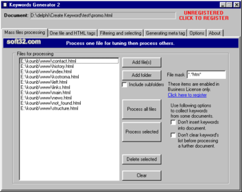 AS Keywords Generator screenshot 3