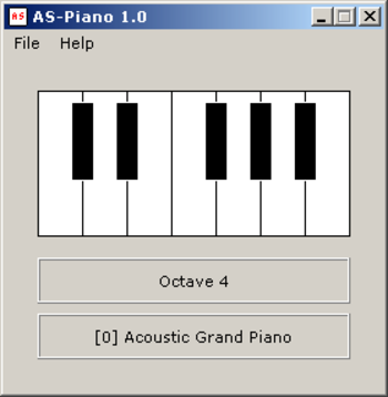 AS-Piano screenshot