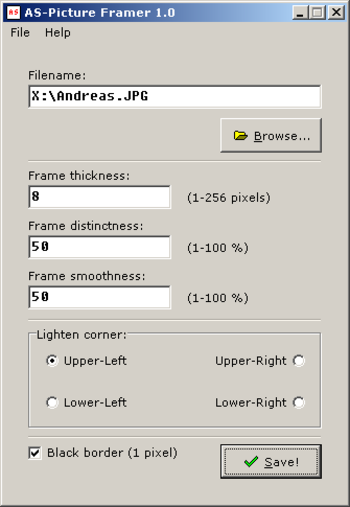 AS-Picture Framer screenshot