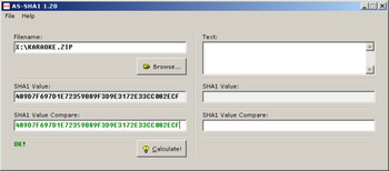 AS-SHA1 screenshot