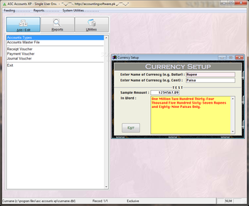 ASC Accounts XP screenshot 5