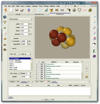 Ascalaph Designer screenshot
