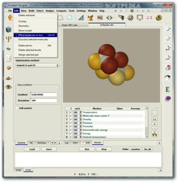 Ascalaph Designer screenshot 4