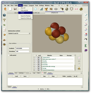 Ascalaph Designer screenshot 7