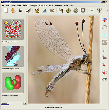 Ascalaph Designer screenshot