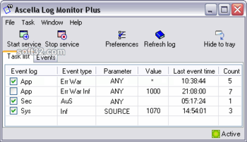 Ascella Log Monitor Plus screenshot 2