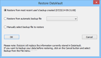 Ascendo DataVault screenshot 9