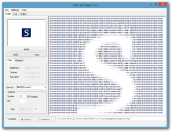 ASCII Art Maker screenshot