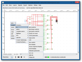 ASCII seven segment decoder screenshot 2