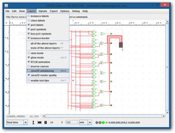 ASCII seven segment decoder screenshot 6