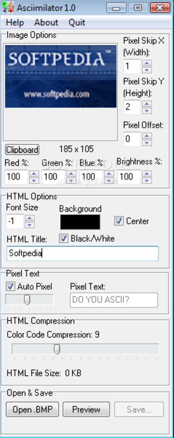 Asciimilator screenshot