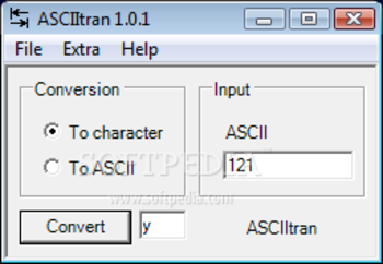 ASCIItran screenshot 2