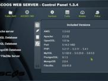 ASCOOS Web Server screenshot
