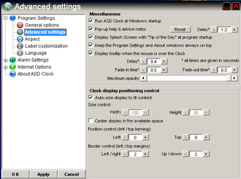 ASD Clock screenshot 5