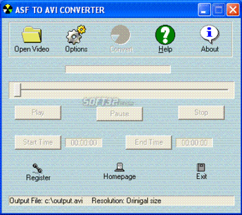 ASF to AVI Converter screenshot 3