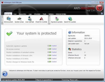 Ashampoo Anti-Malware screenshot 3