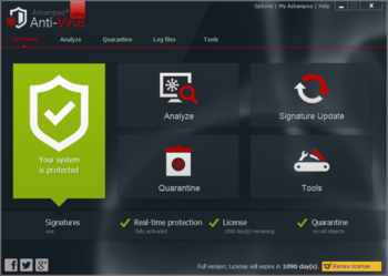 Ashampoo Anti-Virus 2016 screenshot 2