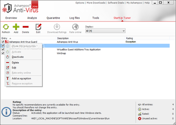 Ashampoo Anti-Virus screenshot 11