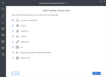 Ashampoo Backup Business screenshot 2