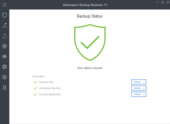 Ashampoo Backup Business Server screenshot