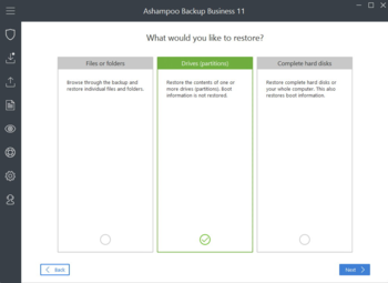 Ashampoo Backup Business Server screenshot 5