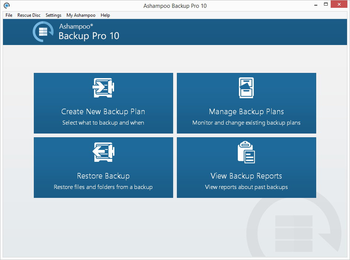 Ashampoo Backup Pro 11 screenshot