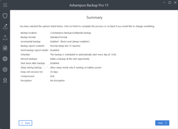 Ashampoo Backup Pro screenshot 20