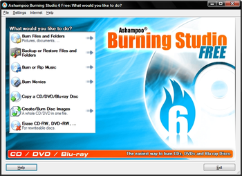 Ashampoo Burning Studio 6 FREE screenshot