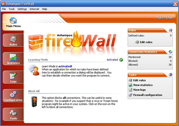 Ashampoo Firewall FREE screenshot