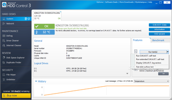 Ashampoo HDD Control screenshot 3