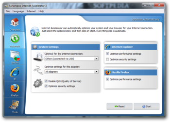 Ashampoo Internet Accelerator screenshot 2