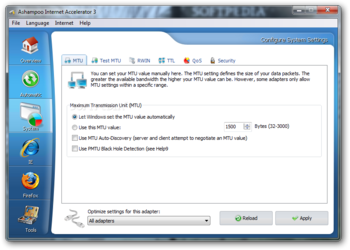 Ashampoo Internet Accelerator screenshot 3