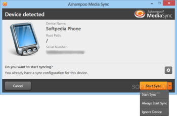 Ashampoo Media Sync screenshot 2