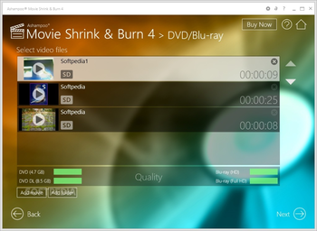 Ashampoo Movie Shrink & Burn screenshot 2