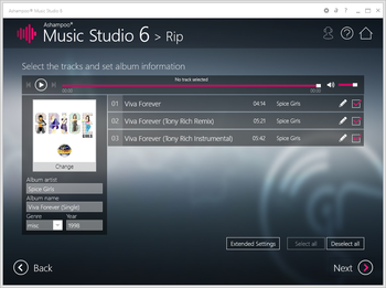 Ashampoo Music Studio 2016 screenshot 4