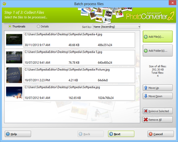 Ashampoo Photo Converter screenshot 2