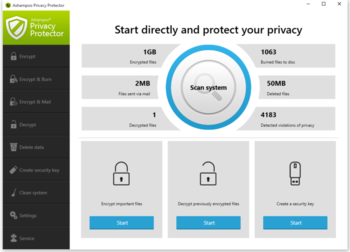 Ashampoo Privacy Protector Plus screenshot