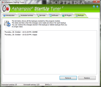 Ashampoo StartUp Tuner screenshot 7