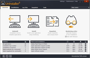 Ashampoo UnInstaller 6 screenshot 3