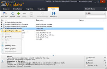 Ashampoo UnInstaller screenshot 13