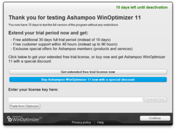 Ashampoo WinOptimizer 12 screenshot 4