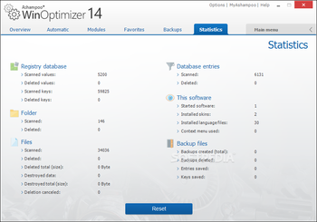 Ashampoo WinOptimizer screenshot 18