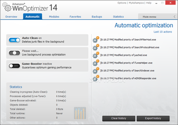 Ashampoo WinOptimizer screenshot 6