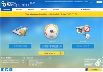 Ashampoo WinOptimizer Free screenshot