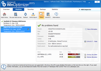 Ashampoo WinOptimizer Free screenshot 15