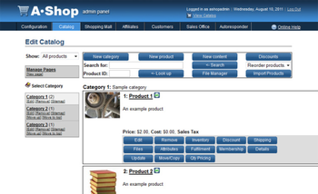 AShop V screenshot